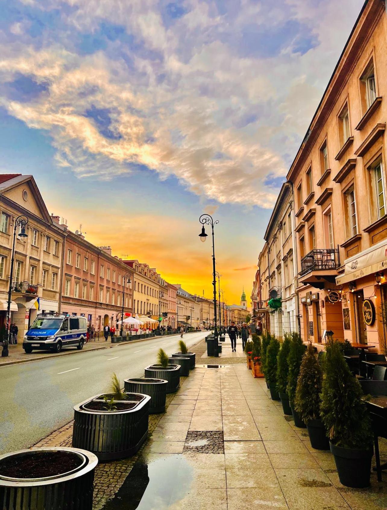 Mieszkanie Z Duzym Terasem W Warszawie Varšava Exteriér fotografie